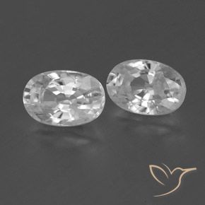 1.71 ct natürliche Klares Weiß Zirkon-Edelsteine, Oval, VVS