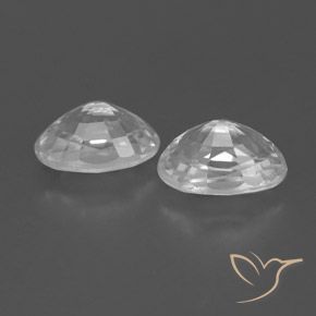 1.66 ct natürliche Klares Weiß Zirkon-Edelsteine, Oval, VVS