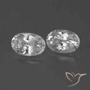 1.66 ct natürliche Klares Weiß Zirkon-Edelsteine, Oval, VVS
