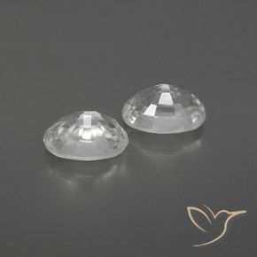 1.72 ct natürliche Weiß Zirkon-Edelsteine, Oval, VVS