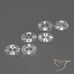 4.42 ct natürliche Klares Weiß Zirkon-Edelsteine, Oval, VVS-VS