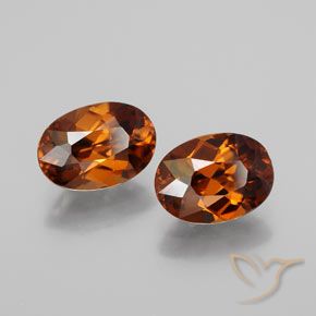3.09 ct natürliche Lebkuchen braun Zirkon-Edelsteine, Oval, VVS