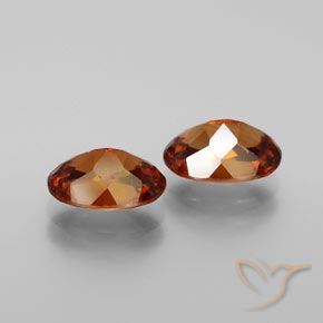 3.09 ct natürliche Lebkuchen braun Zirkon-Edelsteine, Oval, VVS