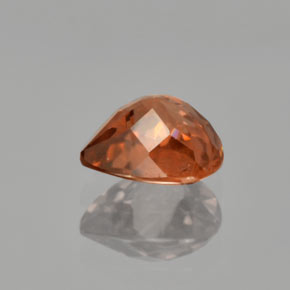 9,17 ctw natürlicher Orange Zirkon, Birnenform, VVS-VS