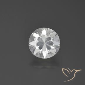 1.49ct Natürlicher Weiß Zirkon, Runden, VVS-VS