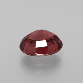 2,65 ctw natürlicher roter Zirkon, Oval Schliff, VVS