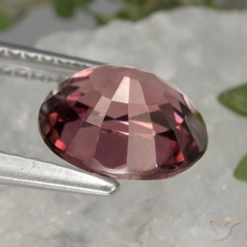 9,17 ctw natürlicher tiefrot Zirkon, Oval, VVS-VS