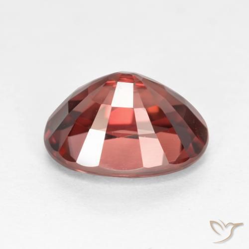 9,17 ctw natürlicher Merlot Rot Zirkon, Oval, VS