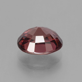 3,63 ctw natürlicher roter Zirkon, Oval Schliff, VS