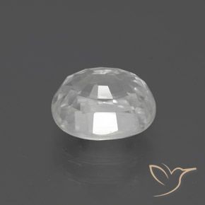 9,17 ctw natürlicher Weiß Zirkon, Oval, VS