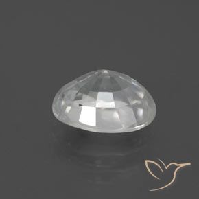 9,17 ctw natürlicher Weiß Zirkon, Oval, VS