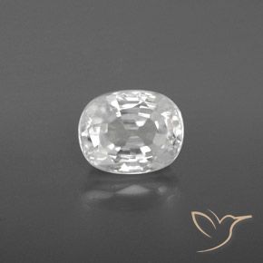 3.05ct Natürlicher Weiß Zirkon, Oval, VVS-VS