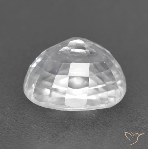 9,17 ctw natürlicher Weiß Zirkon, Oval, VS