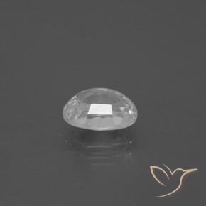 9,17 ctw natürlicher Weiß Zirkon, Oval, VS