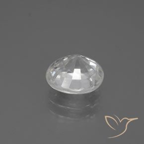 9,17 ctw natürlicher Weiß Zirkon, Oval, VVS