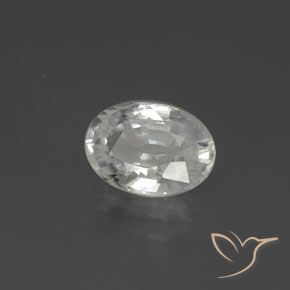 9,17 ctw natürlicher Warmweiß Zirkon, Oval, VVS
