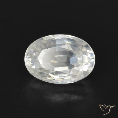 2.72ct Natürlicher Warmweiß Zirkon, Oval, VVS