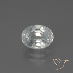 2.85ct Natürlicher Warmweiß Zirkon, Oval, VVS