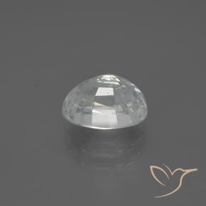 9,17 ctw natürlicher Warmweiß Zirkon, Oval, VVS