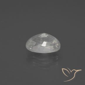 9,17 ctw natürlicher Warmweiß Zirkon, Oval, VVS