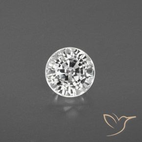 2.65ct Natürlicher Warmweiß Zirkon, Runden, VS