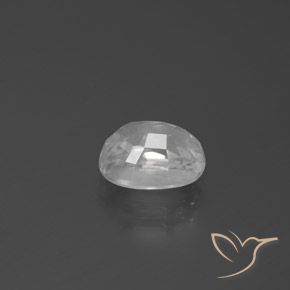 9,17 ctw natürlicher Weiß Zirkon, Oval, VVS