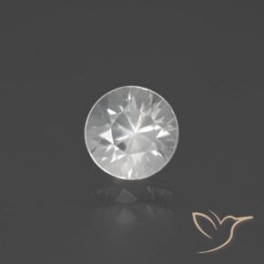 2.31ct Natürlicher Weiß Zirkon, Runden, VVS-VS
