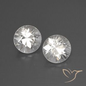 3.22 ct natürliche Warmweiß Zirkon-Edelsteine, Runden, VVS