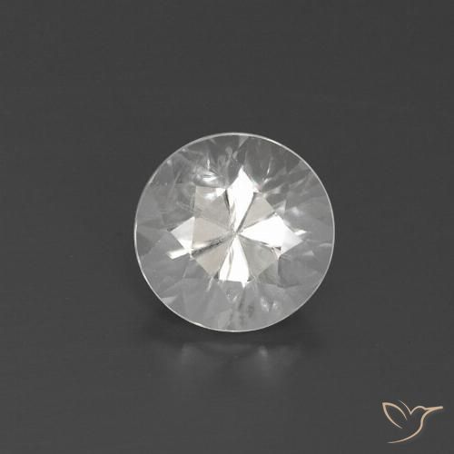 2.42ct Natürlicher Weiß Zirkon, Runden, VS