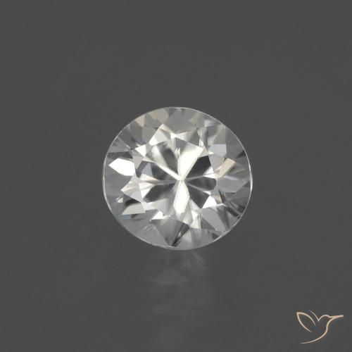 1.82ct Natürlicher Warmweiß Zirkon, Runden, VVS-VS