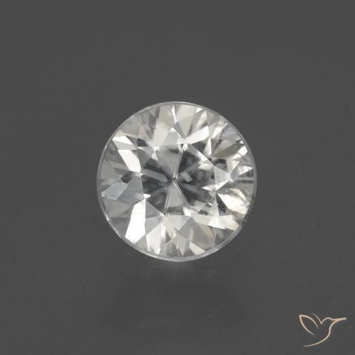 1.91ct Natürlicher Warmweiß Zirkon, Runden, VS