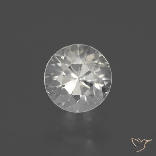 2.14ct Natürlicher Warmweiß Zirkon, Runden, VS