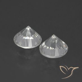 3.50 ct natürliche Warmweiß Zirkon-Edelsteine, Runden, VVS