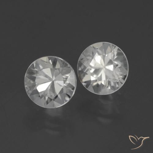 3.30 ct natürliche Warmweiß Zirkon-Edelsteine, Runden, VS