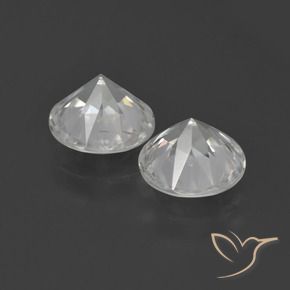 4.73 ct natürliche Warmweiß Zirkon-Edelsteine, Runden, VS