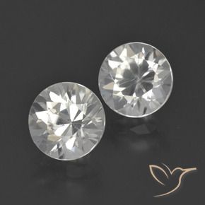 4.70 ct natürliche Warmweiß Zirkon-Edelsteine, Runden, VS