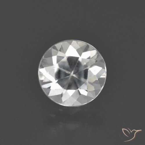 1.89ct Natürlicher Warmweiß Zirkon, Runden, VVS-VS
