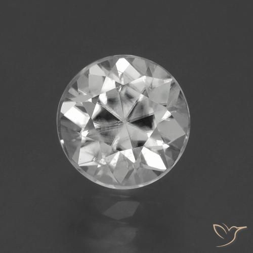 2.06ct Natürlicher Weiß Zirkon, Runden, VS