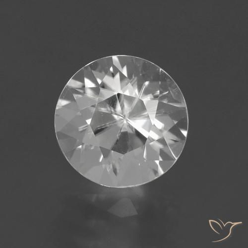 2.29ct Natürlicher Weiß Zirkon, Runden, VS