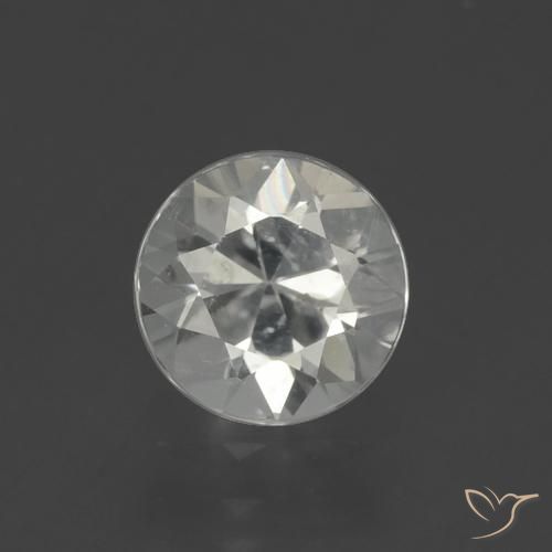 1.61ct Natürlicher Warmweiß Zirkon, Runden, VS