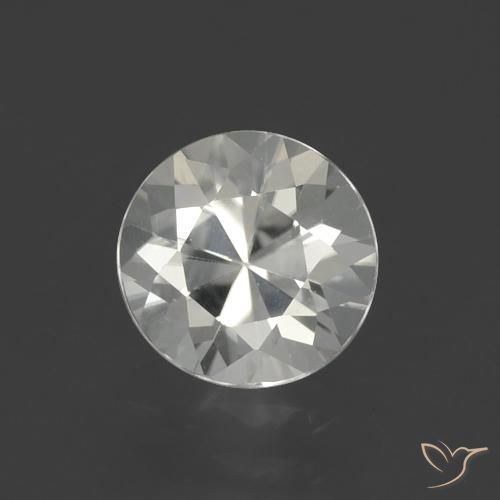 1.76ct Natürlicher Warmweiß Zirkon, Runden, VVS