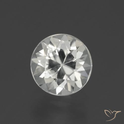 1.92ct Natürlicher Warmweiß Zirkon, Runden, VS