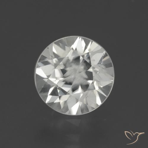 1.95ct Natürlicher Warmweiß Zirkon, Runden, VS