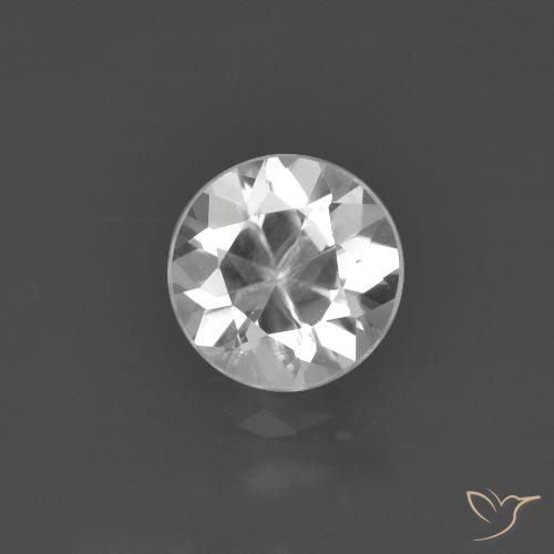 1.42ct Natürlicher Weiß Zirkon, Runden, VS