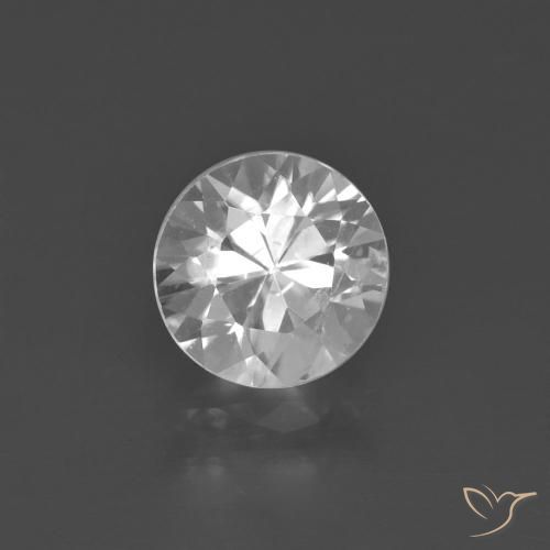1.85ct Natürlicher Weiß Zirkon, Runden, VS