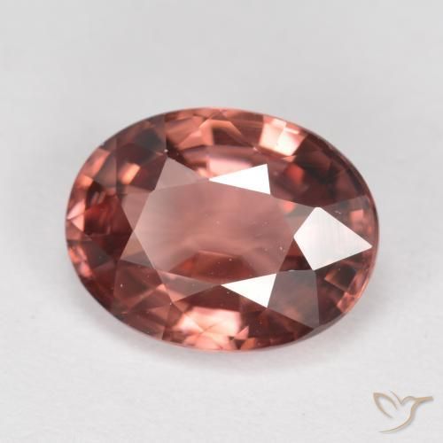 9,17 ctw natürlicher Weinrot Zirkon, Oval, VS