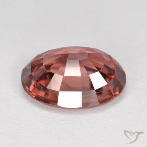9,17 ctw natürlicher Weinrot Zirkon, Oval, VS
