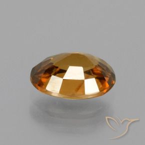 9,17 ctw natürlicher Erde Orange Zirkon, Oval, VS