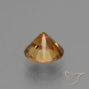 9,17 ctw natürlicher Mittelorange Zirkon, Runden, VVS