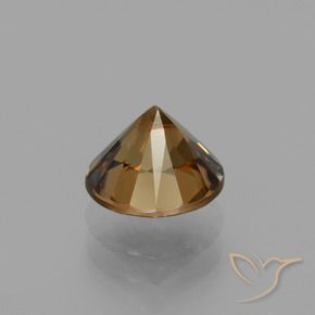 9,17 ctw natürlicher Mittelorange Zirkon, Runden, VVS